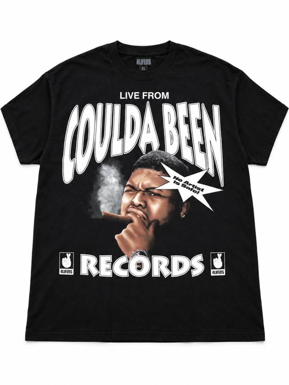 Druski Coulda Been Records Graphic Tee - Black - Picture 1 of 1